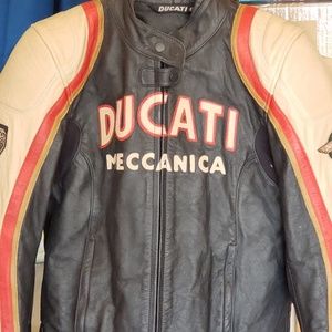 Ducati vintage style riding jacket